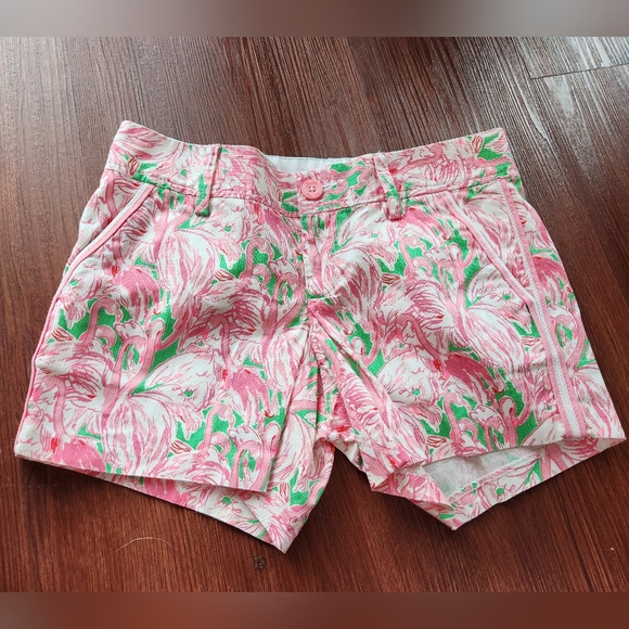 Lilly Pulitzer Pants - Lily Pulitzer The Callahan Short Flamingo Shorts